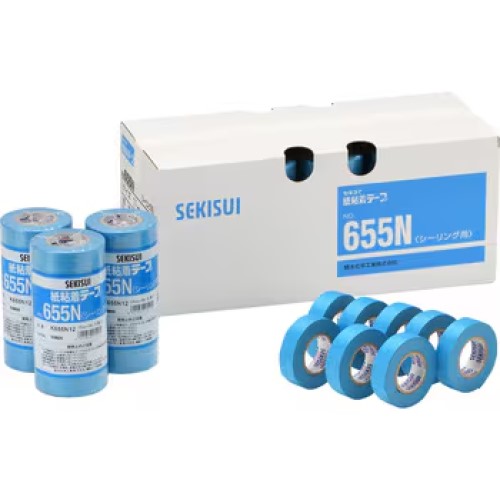 紙粘着テープ No.655 15mm×18m 　1箱(80巻)【積水化学工業】
