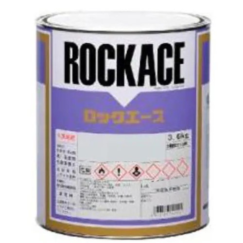 ロックエース グロスホワイト　079-1204 主剤のみ 3.6kg【ロックペイント】