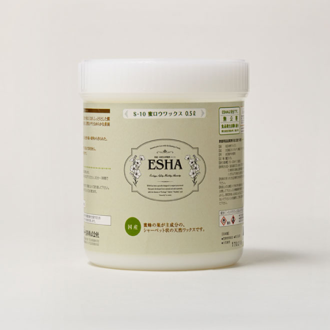 ESHA(エシャ)　蜜ロウワックス　0.5Ｌ【ターナー色彩】