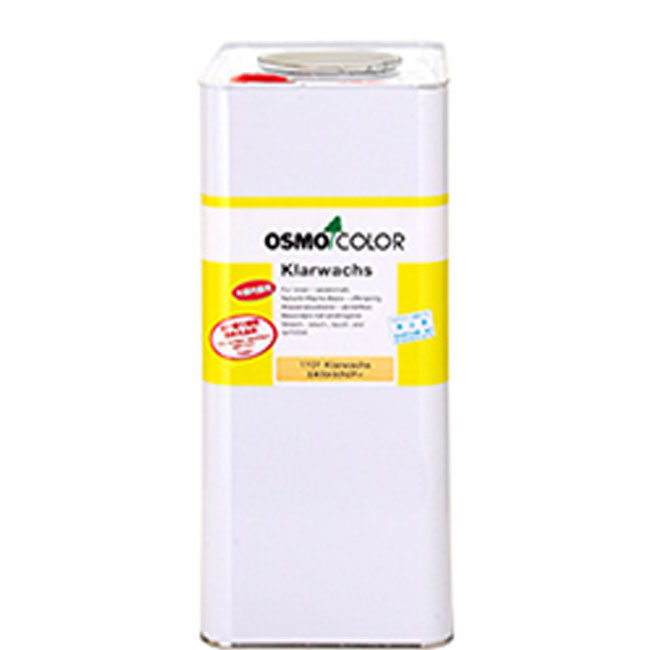 オスモカラー　ウッドワックス　内装用　#1101エキストラクリアー つやなし 10L(缶)【オスモ＆エーデル】