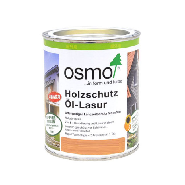 オスモカラー　ウッドステインプロテクター　外装用　つや消し　各色 3L【オスモ＆エーデル】