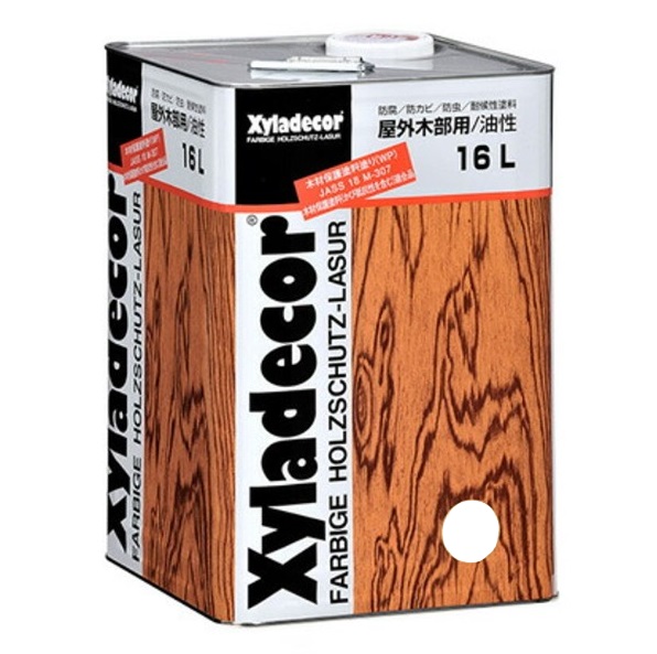 キシラデコール 各色 16L 注ぎ口(ベロ付き)【大阪ガスケミカル株式会社】油性 木部 保護塗料 ウッドデッキ 木 屋外 防腐 防虫 塗料