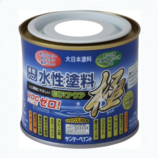 水性ECOアクア　極　1/5L　各色【サンデーペイント】