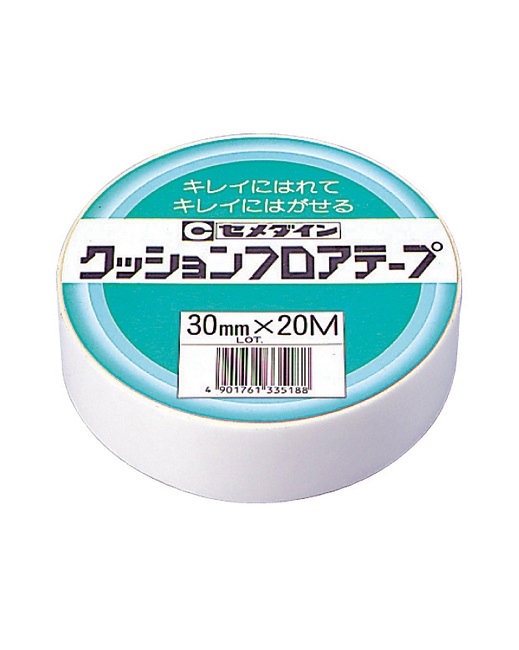 クッションフロアテープ業務用30　30MM×20M(TP-144)　(シュリンク)1箱(10巻)【セメダイン】