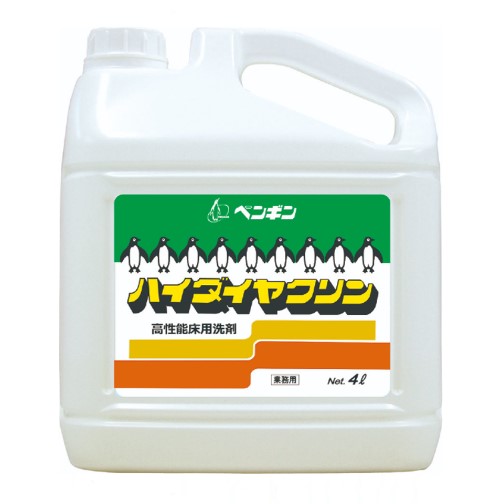 ハイダイヤクリン　4L×4本入（006279）【ペンギンワックス】