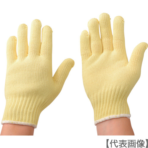 赤尾　ケブラー（Ｒ）編手袋７Ｇ‐Ｌ　（AKV7G-L）114-7369【（株）赤尾】