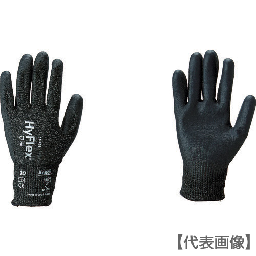 アンセル　耐切創手袋　ハイフレックス　１１－７５１　Ｌサイズ　（11-751-9）114-6522【（株）アンセル・ヘルスケア・ジャパン】