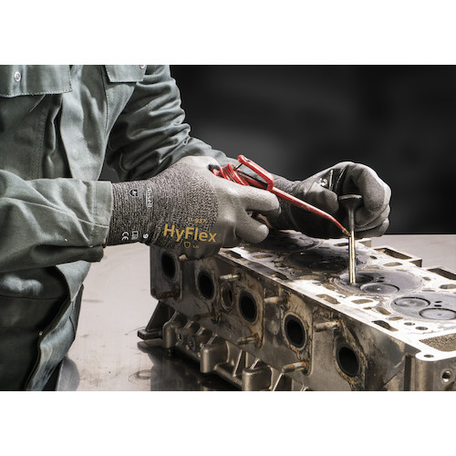 アンセル　耐切創手袋　ハイフレックス　１１－９３７　３／４コーティング　Ｓサイズ　（11-937-7）114-6532【（株）アンセル・ヘルスケア・ジャパン】