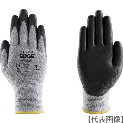 アンセル　耐切創手袋　エッジ　４８－７０１　ＸＳサイズ　（48-701-6）171-7322【（株）アンセル・ヘルスケア・ジャパン】