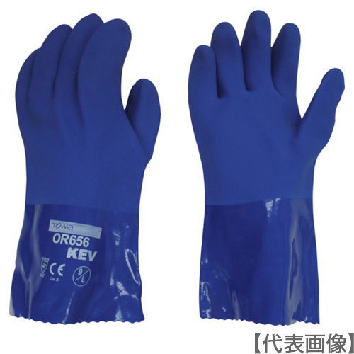 ビニスター　耐油ビニスターＫＥＶ（１２双入）　９／Ｌ　（OR656-9）857-6137【（株）東和コーポレーション】