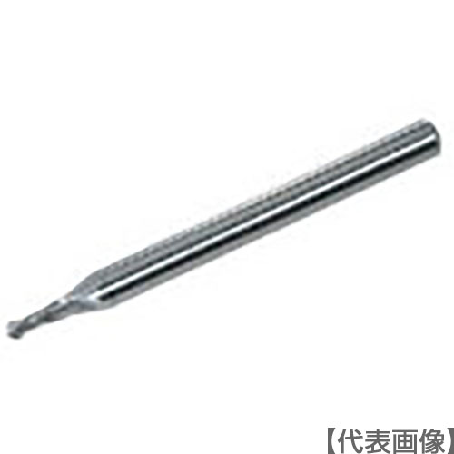 三菱Ｋ　２枚刃ＣＲＮコーティング銅電極加工用　超硬ボールエンドミルミディアム刃長（Ｍ）１０ｍｍ（660-4986）【三菱マテリアル（株）】