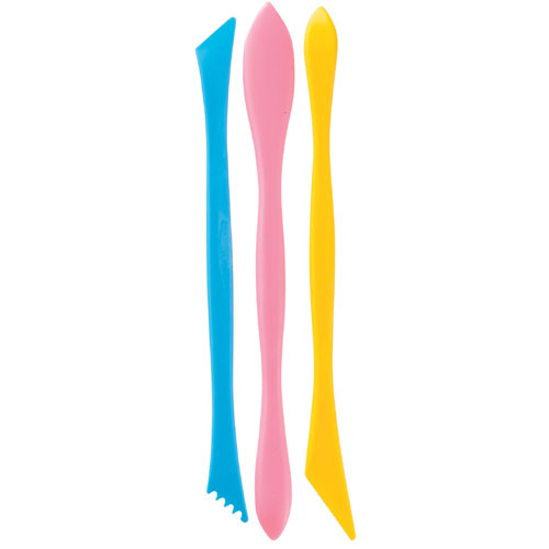 プラねんどベラ 3本組（093300）　1袋 【デビカ】