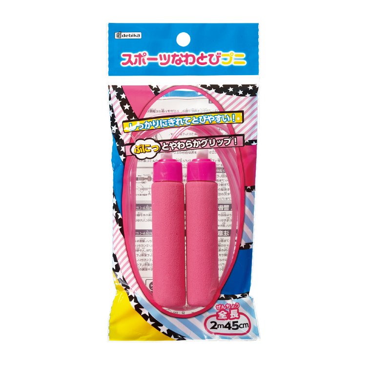 デビカ スポーツなわとびプニ ピンク（103529）　1個 【デビカ】