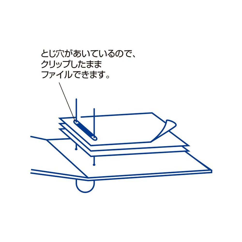 ペーパーファスナー厚とじ（063202） 　1袋【デビカ】