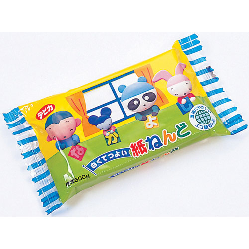 紙ねんど　500g（090101）　1箱（30個）【デビカ】
