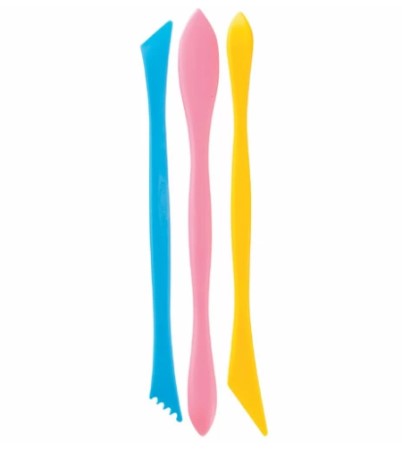 ブラねんどベラ　3本組（093300）　１箱（30個）　【デビカ】