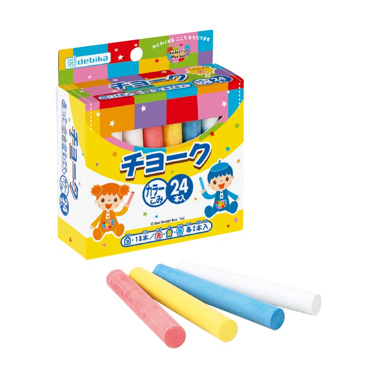 チョーク　24本入（063503）　1個【デビカ】