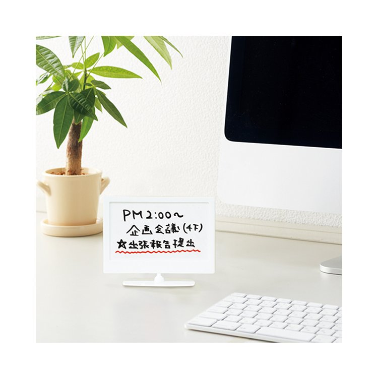 スタンド式フレームボード　ホワイトボード（063322）　1個 【デビカ】