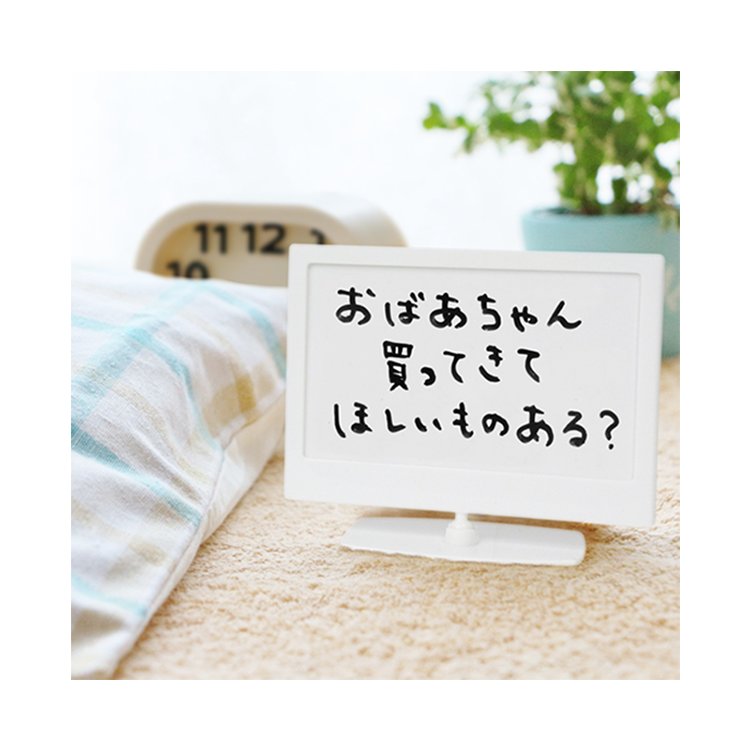 スタンド式フレームボード　ホワイトボード（063322）　1個 【デビカ】