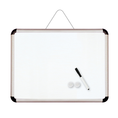 アルミフレームホワイトボード L（063319）　1個【デビカ】