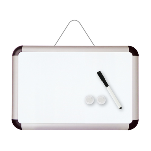 アルミフレームホワイトボード M（063318）　1個【デビカ】