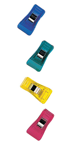 プラクリップ　クリアカラー（060151）　4色入り　1袋【デビカ】