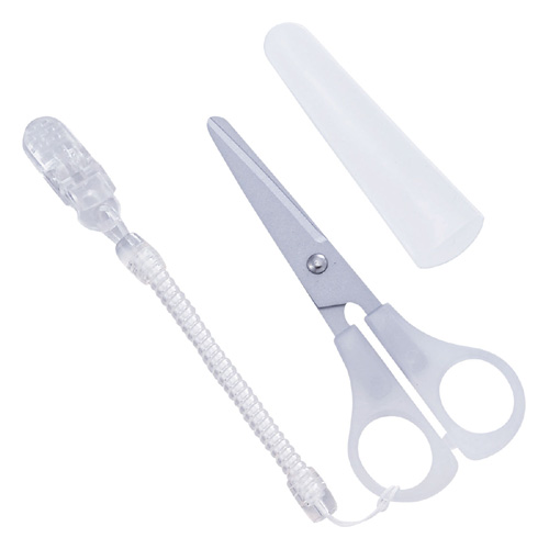 メディカルはさみ・ミニ （ストラップ付）（040875）1丁【デビカ】