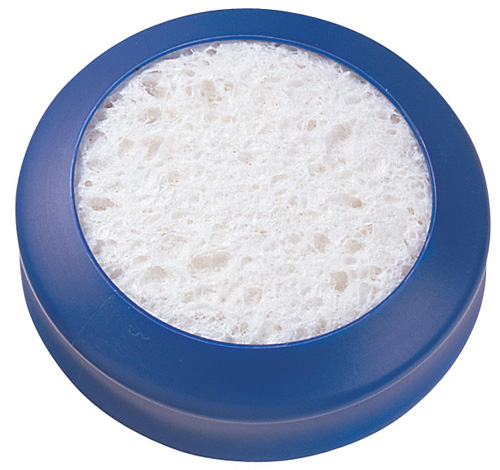 すべり止めつき ウッドスポンジケース（020717）　1個  【デビカ】