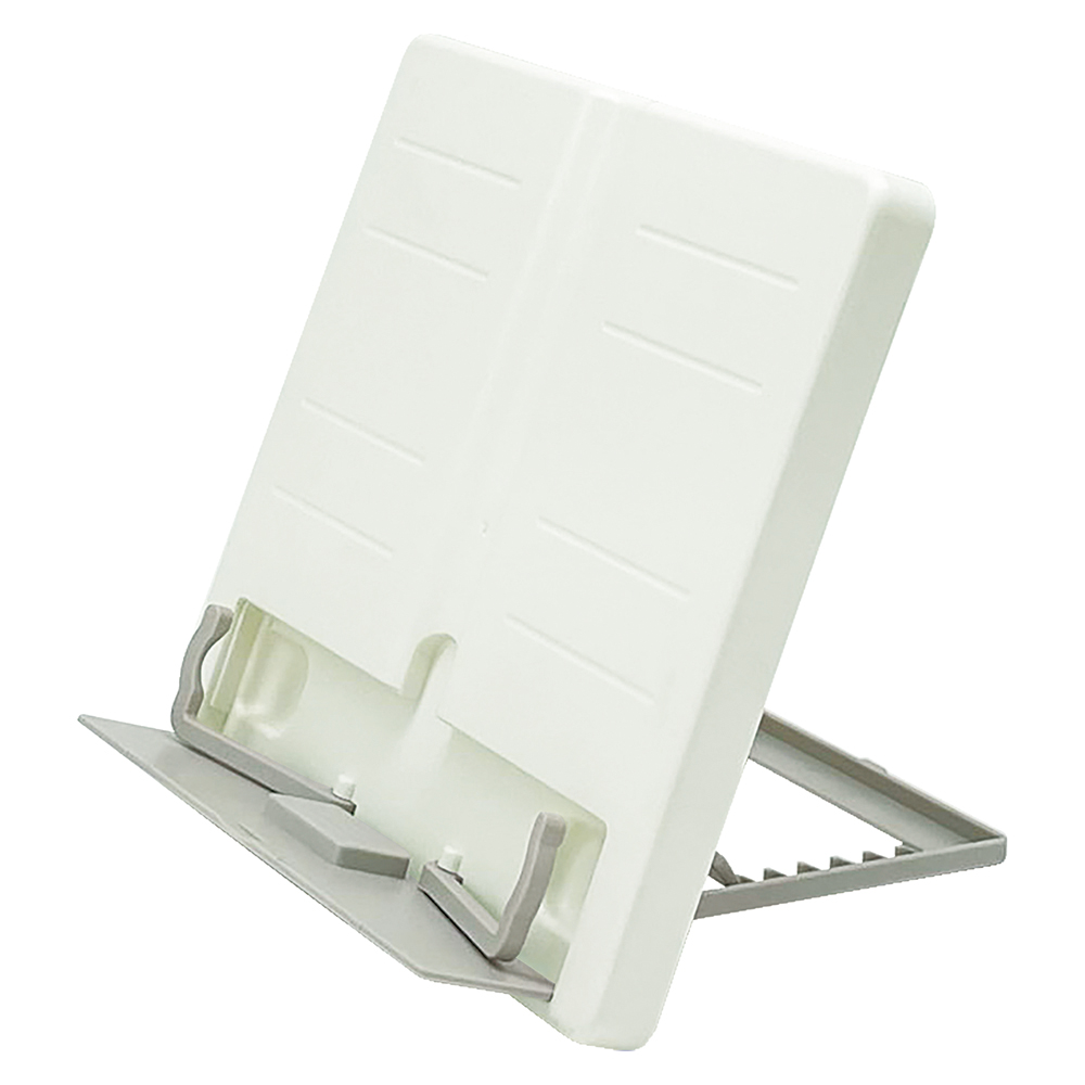 ブック&タブレットスタンド　アイボリーN（063328）　1個【デビカ】