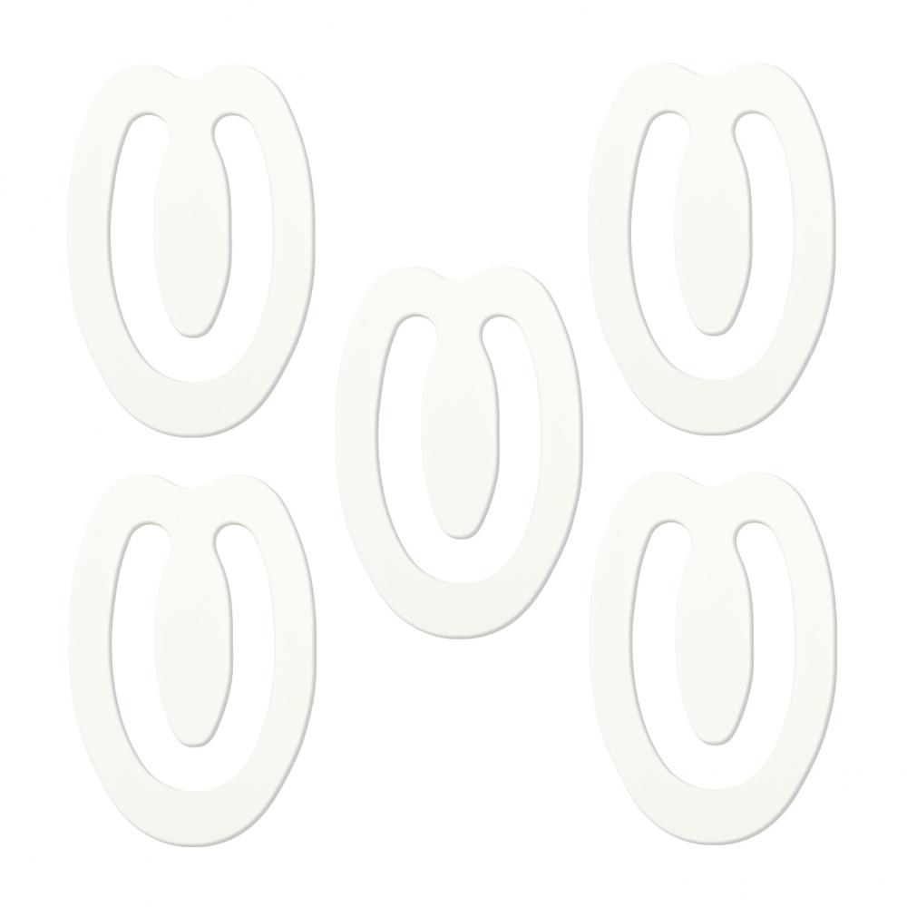 紙のクリップ ホワイト（063205）　1個【デビカ】