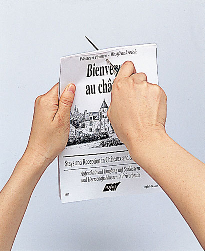 キャップ付き千枚通し（061103）　1個【デビカ】