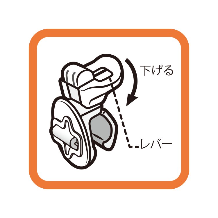 吊り下げ名札 ヒモ付き スピンクリップ（063604）　１個【デビカ】