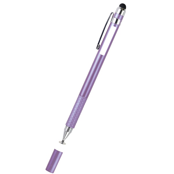 2WAYタッチペン パープル（043405）　1本【デビカ】