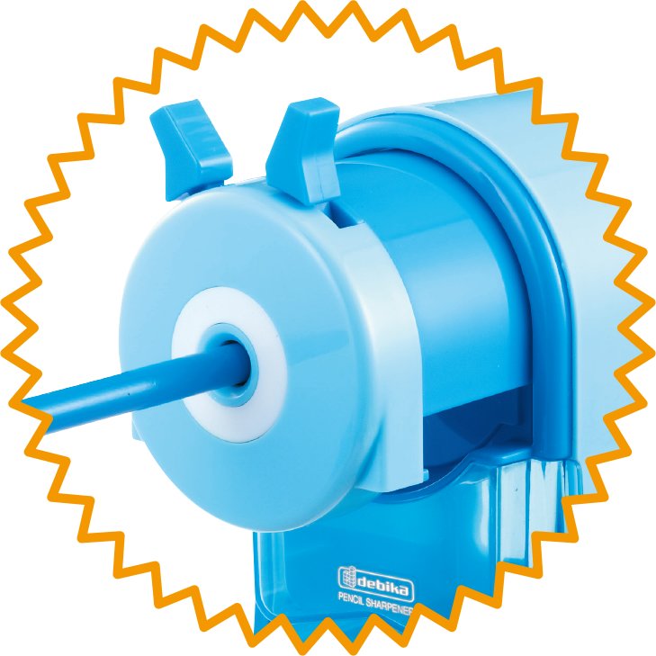 手動えんぴつけずり　DS-06　ピンク（040797）　1個【デビカ】