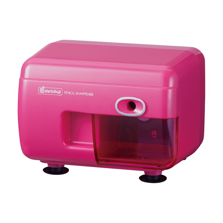 電動えんぴつけずり　Vー05　ピンク（043714）　1個【デビカ】