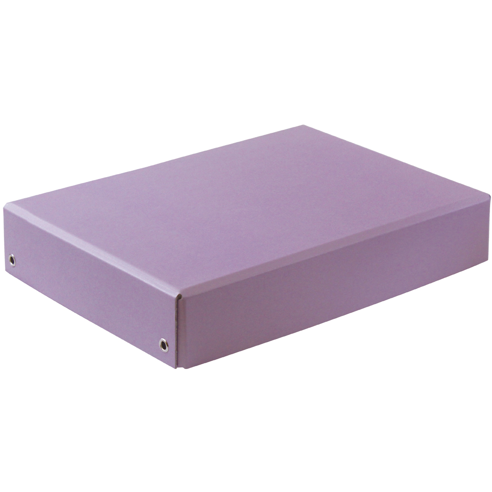 紙製おどうぐばこ　パープル（044172）　1個【デビカ】