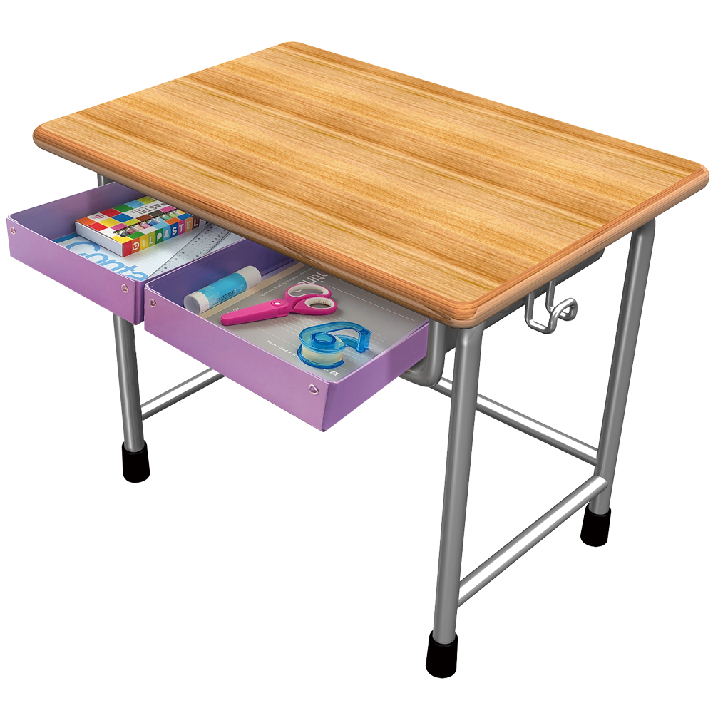 紙製おどうぐばこ　パープル（044172）　1個【デビカ】