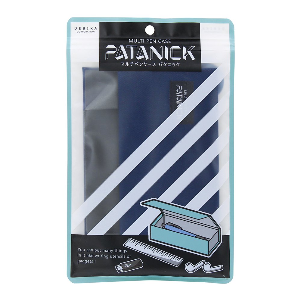 マルチペンケースパタニック　ネイビー（053010）　1個【デビカ】
