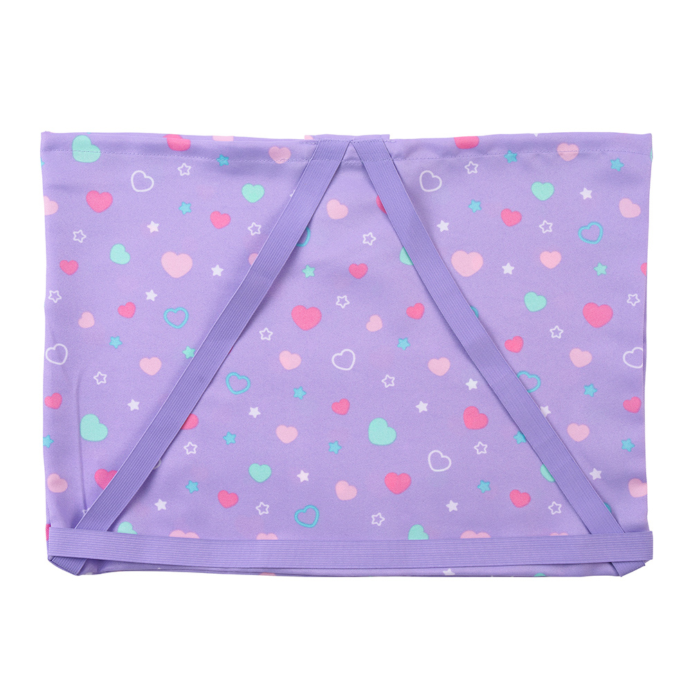 防災ずきんMT用袋 柄付き パープルハート（143541）　1個 【デビカ】