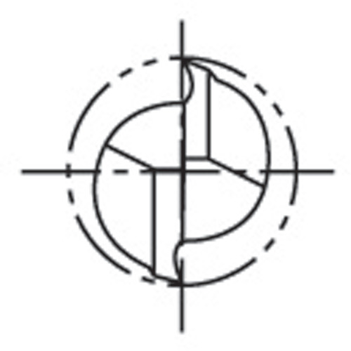 ダイジェット　アルミ加工用ソリッドエンドミル（ALSEEL2130）208-0516 【ダイジェット工業（株）】