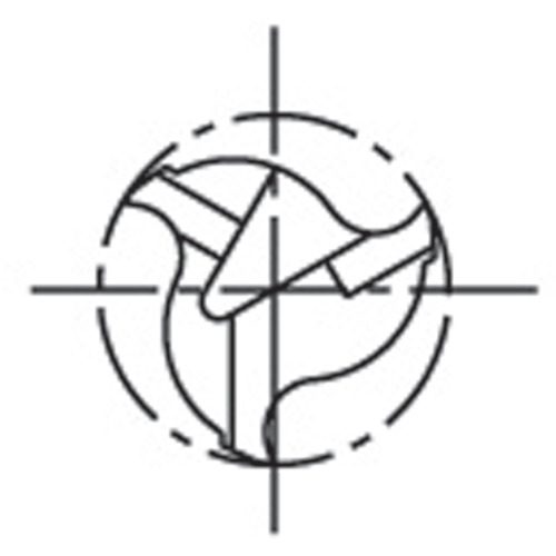 ダイジェット　アルミ加工用ソリッドエンドミル（ALSEES3060）208-0702【ダイジェット工業（株）】