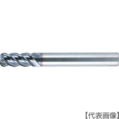 ダイジェット　スーパーワンカットエンドミル（４枚刃・レギュラー刃長）　８ｍｍ　Ｒ１．０　（DZ-SOCS4080-10）208-1920【ダイジェット工業（株）】