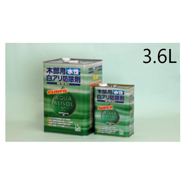アクアアリゾールTC 各色 3.6L 1箱4缶入り 【大日本木材防腐株式会社】
