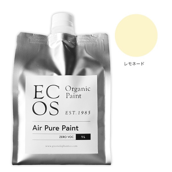 ECOS オーガニックエアピュアペイント 1L レモネード【ECOS】