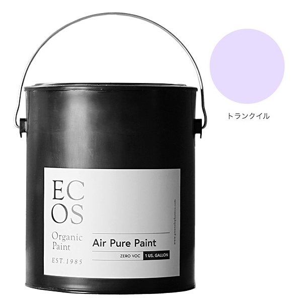 ECOS オーガニックエアピュアペイント 1ガロン トランクイル【ECOS】