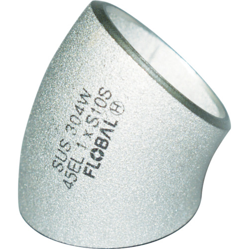 フローバル　４５°エルボ（ロング）Ｓ１０Ｓ　０９１０００２５（B45EL10S40A）