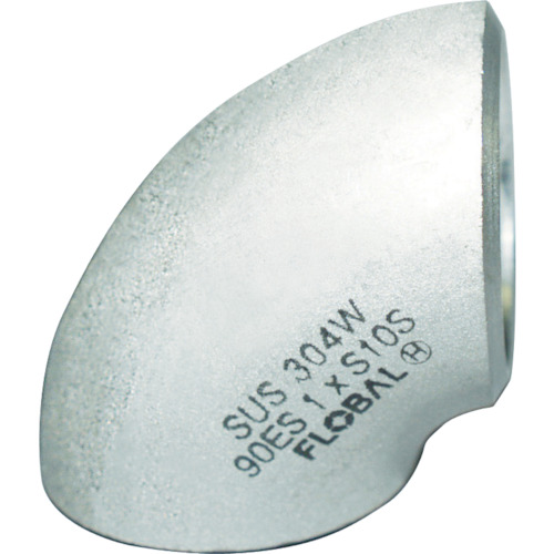 フローバル　９０°エルボ（ショート）Ｓ１０Ｓ　０９１０００４３（B90ES10S40A）