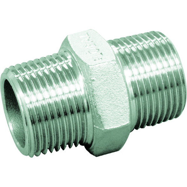 フローバル　六角ニップル（ＳＣＳ１４Ａ）　０４１１６００１　（V6NS1401）【フローバル（株）】