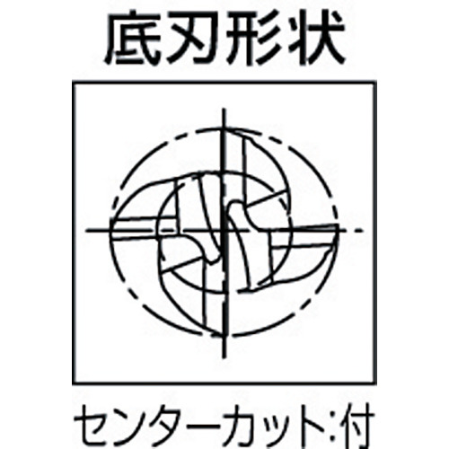 グーリング　マルチリードＲＦ１００Ｕ　汎用４枚刃レギュラー刃径１０ｍｍ（3736 010.000）472-4208【グーリングジャパン（株）】