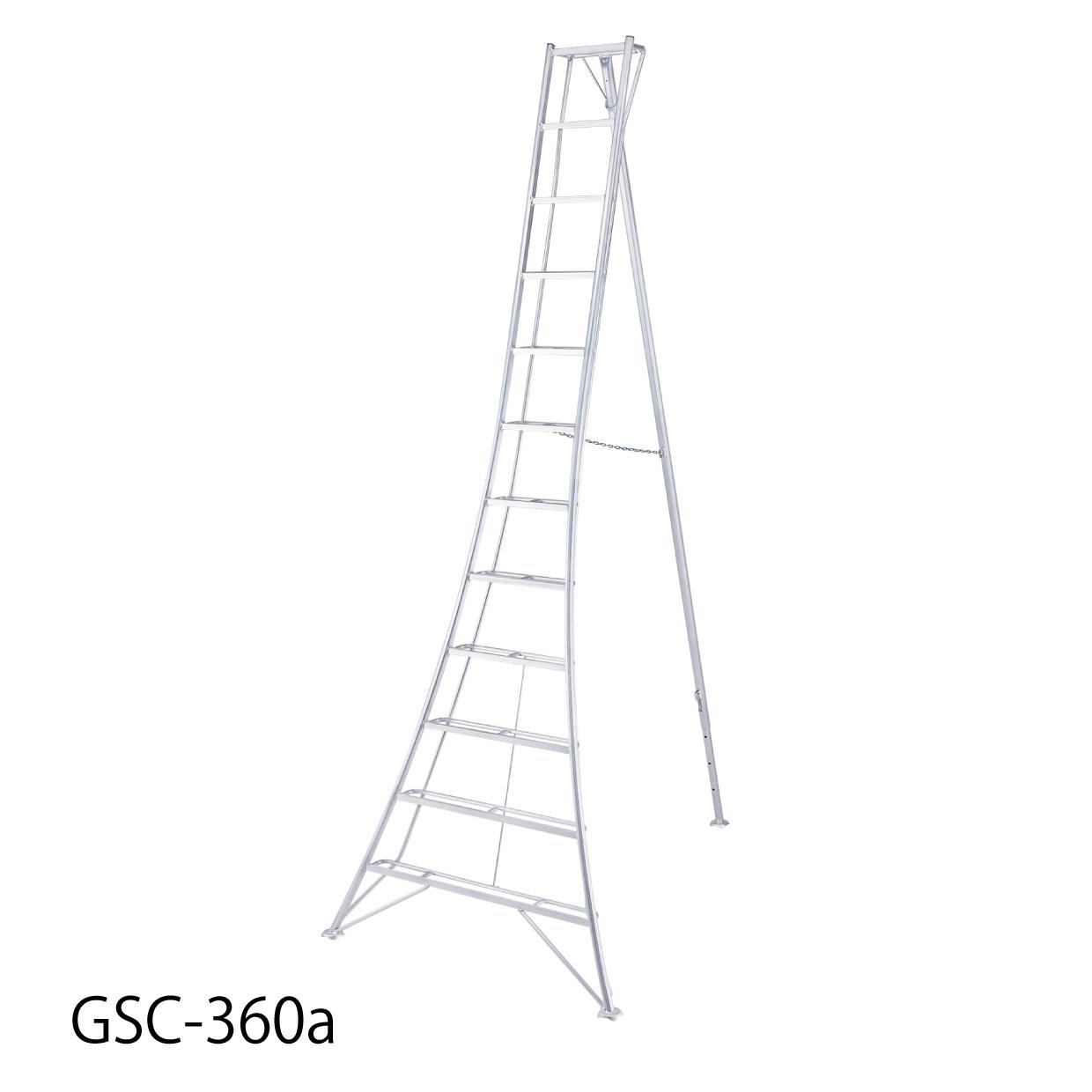 ハセガワ　グリーンステップ　ＧＳＣ型　１２段　３．６ｍ　GSC-360a (17852)【長谷川工業（株）】※個人宅不可
